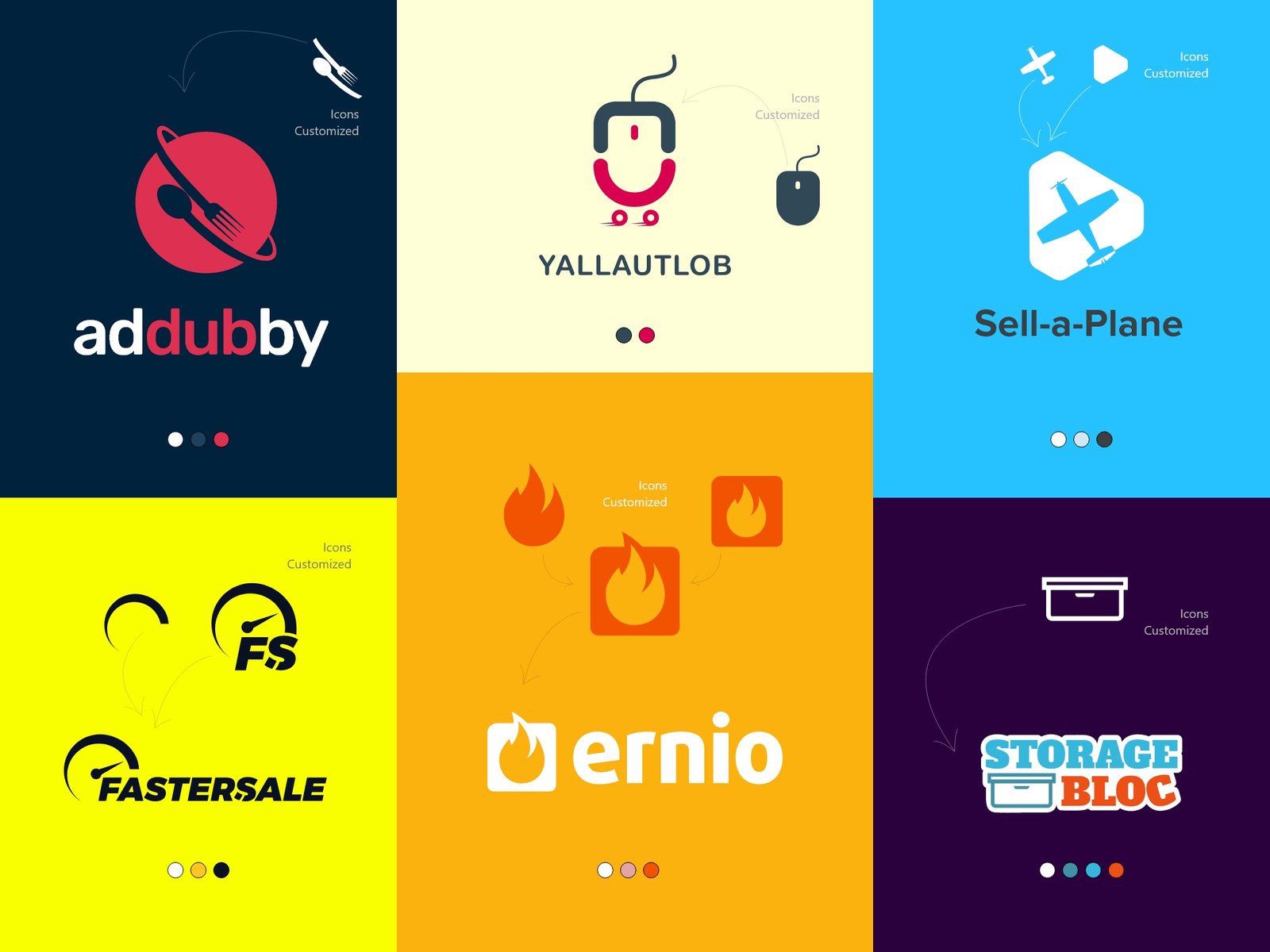 Great logo and branding design is immediately recognizable