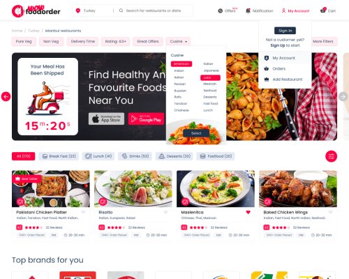 Nexovah Portfolio - Wow Foodorder